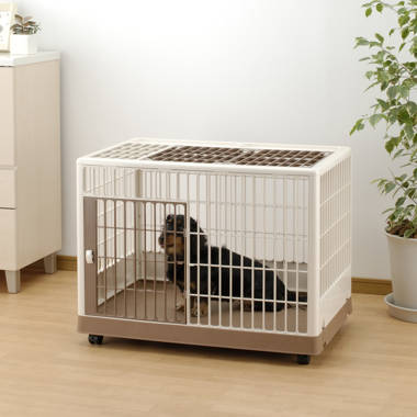 Richell mobile best sale pet pen